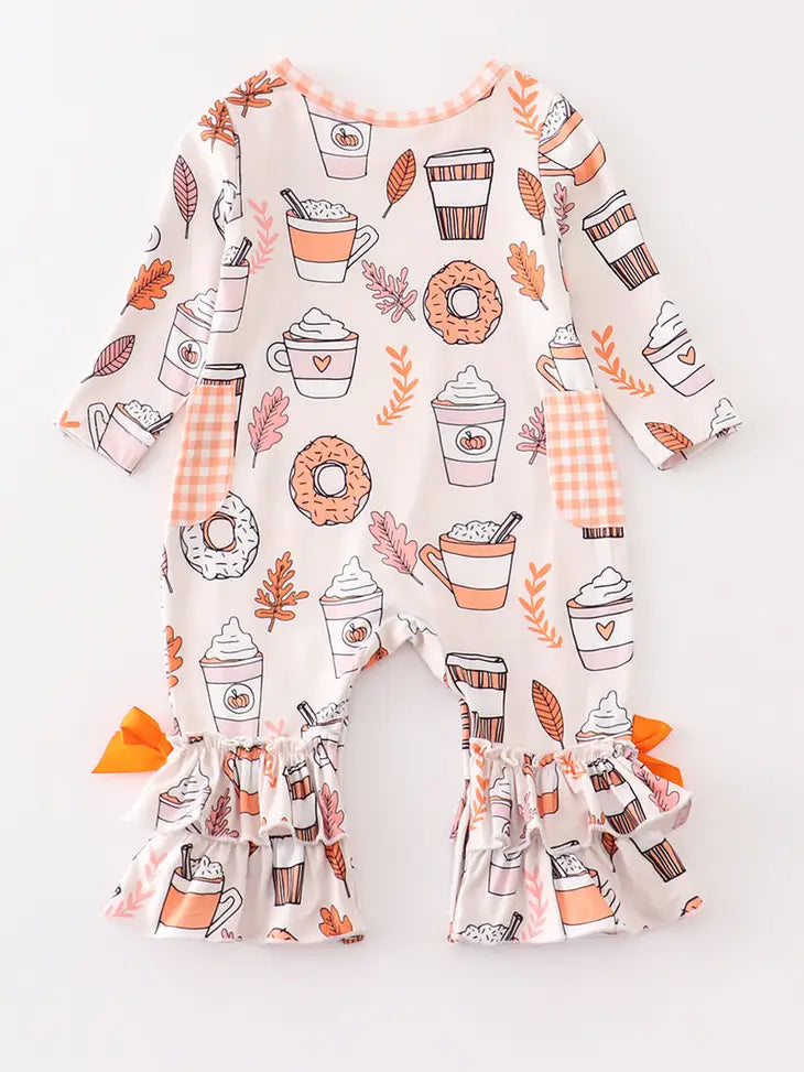 Pumpkin Spice Romper