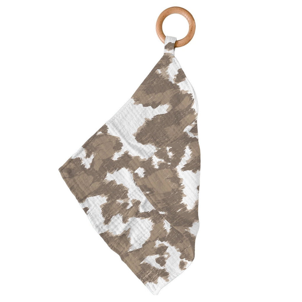 Cowhide Blankie Teether