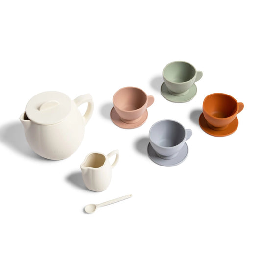 Silicone Tea Set: Earth