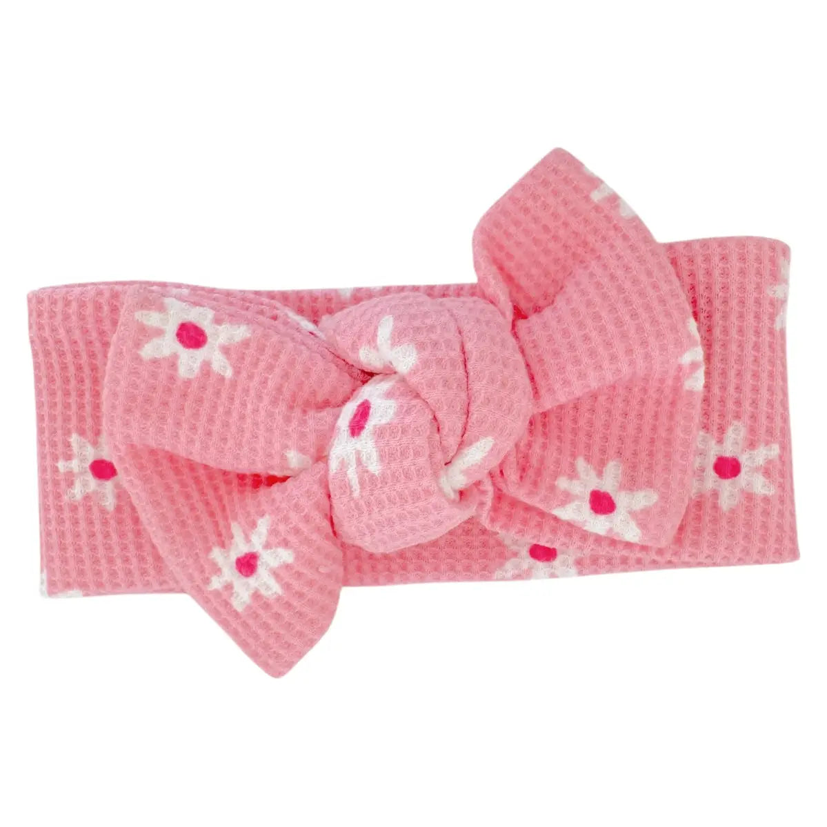 Pink Waffle Knit Sleeper