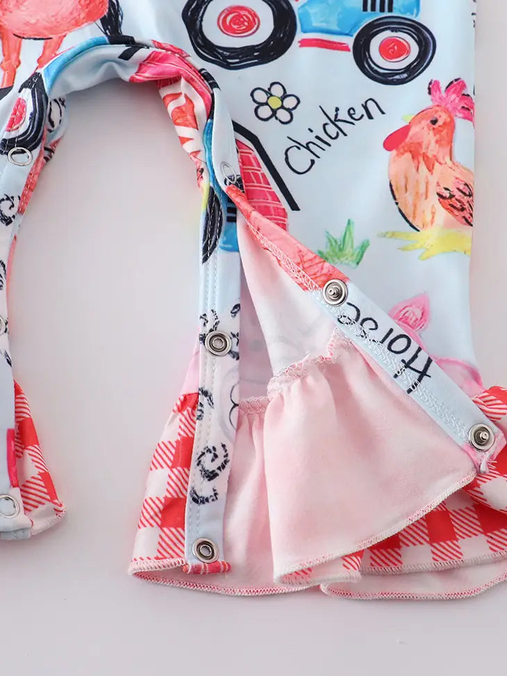 Farm Animals Romper