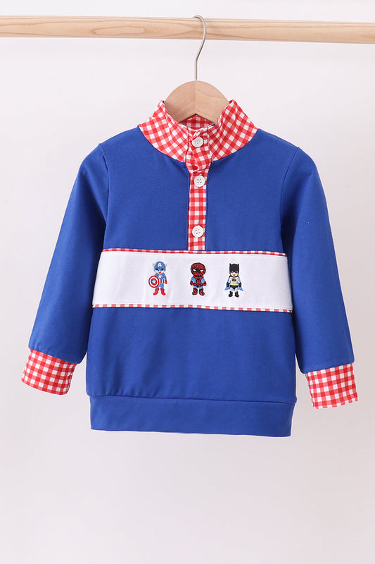 Blue Hero Pullover