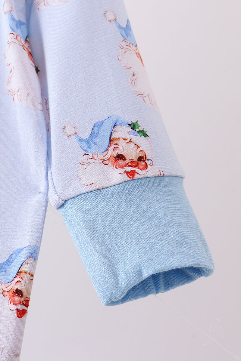 Vintage Blue Santa Sleeper