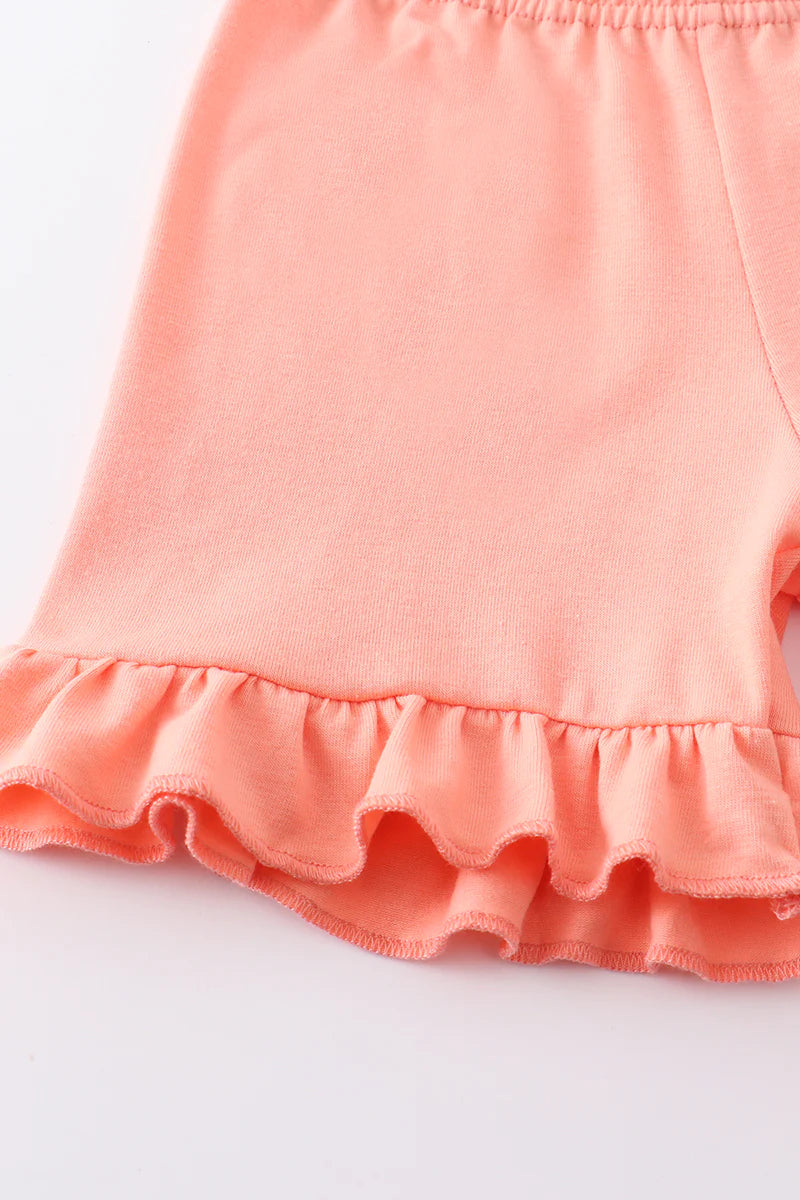 Crab Print Ruffle Set
