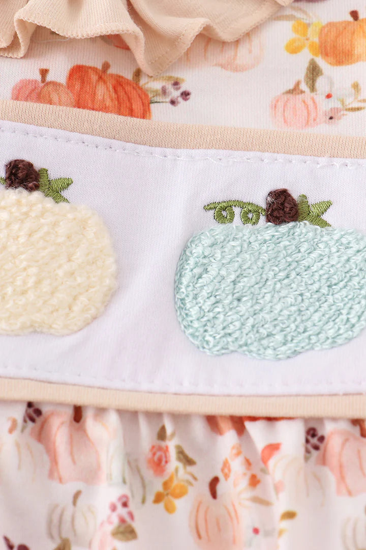 French Knot Pumpkin Bubble