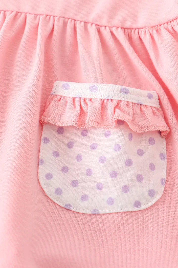 Princess Carriage Embroidered Set