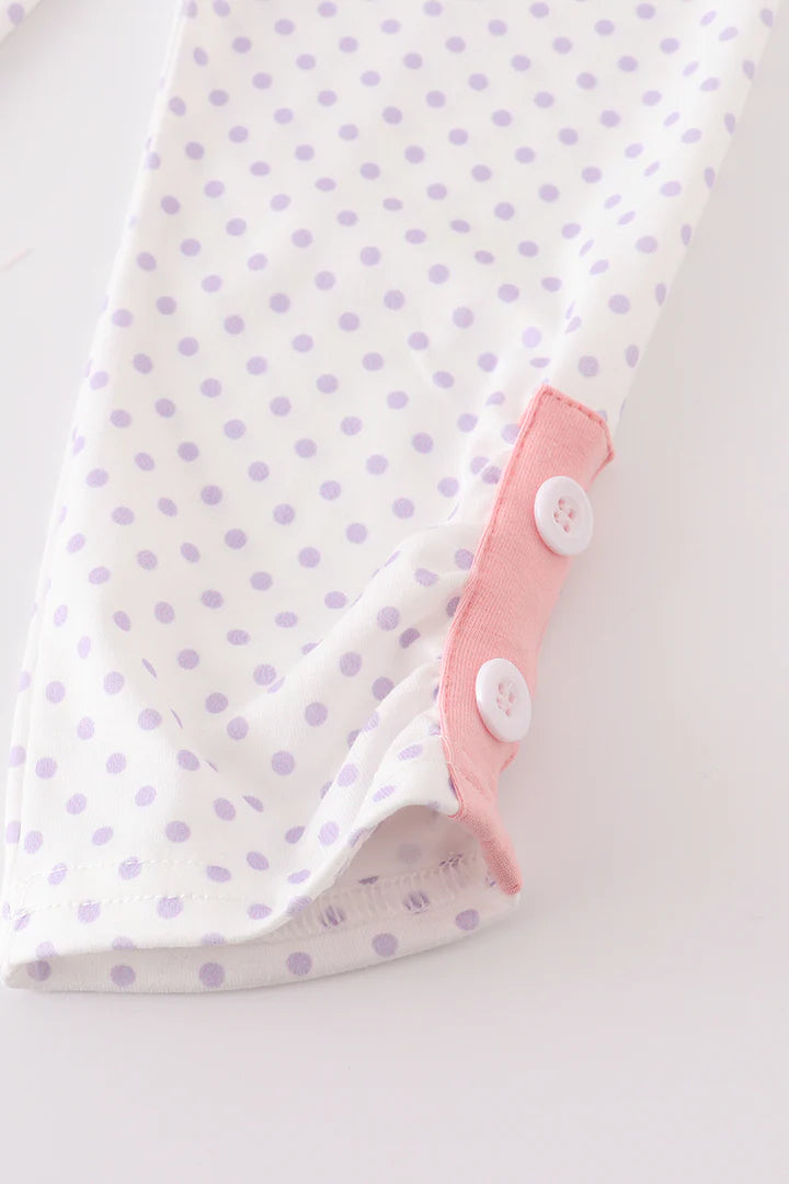 Princess Carriage Embroidered Set