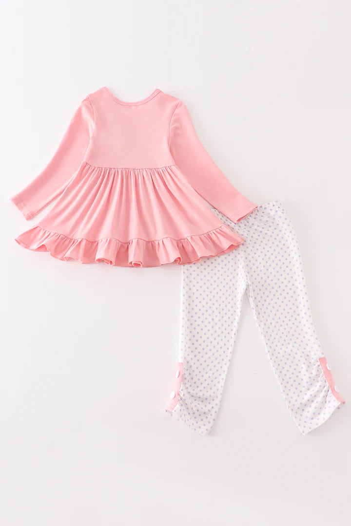 Princess Carriage Embroidered Set