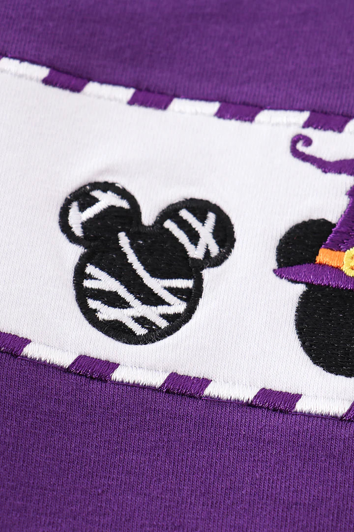 Spooky Mouse Embroidered Tee