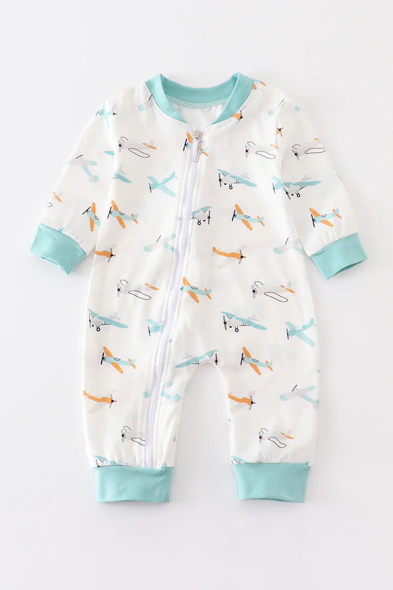 Aircraft Pajama Romper