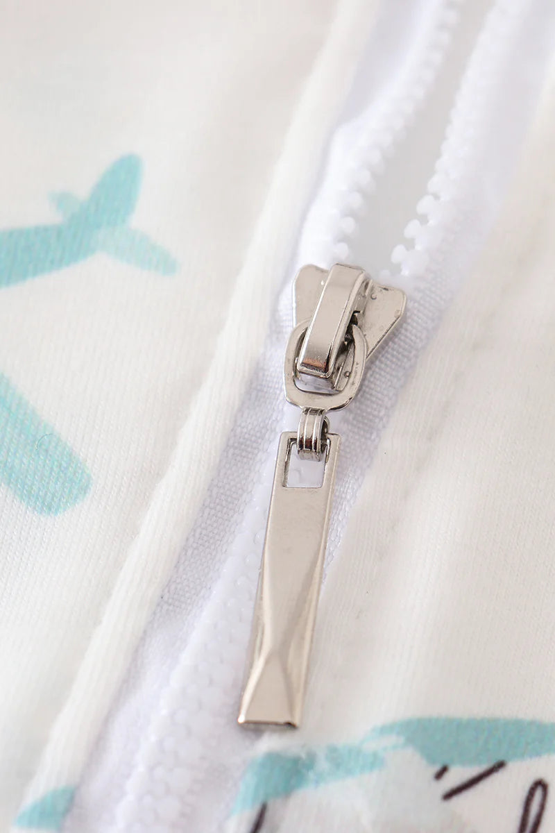 Aircraft Pajama Romper