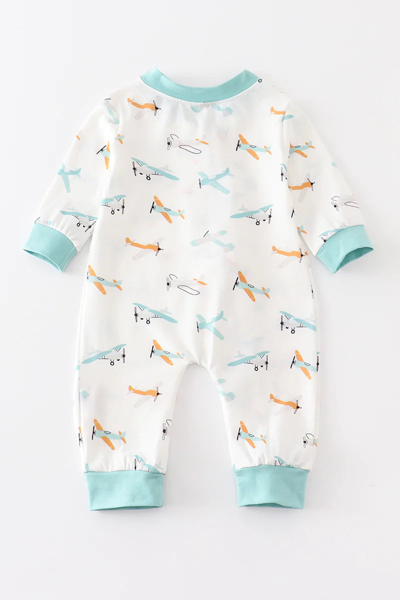 Aircraft Pajama Romper