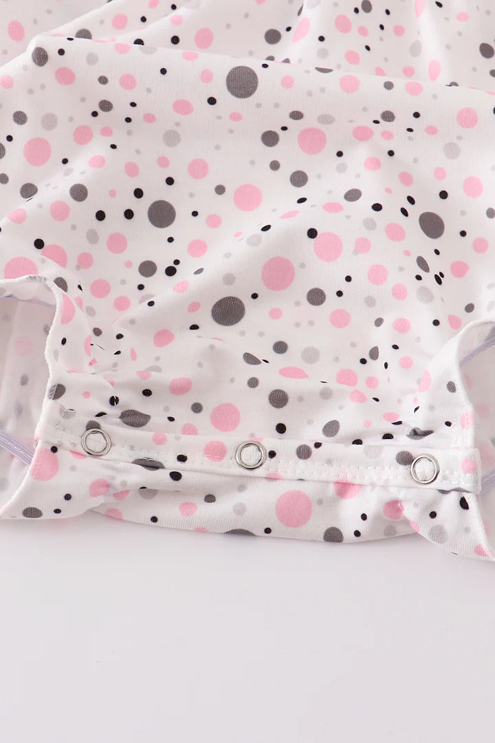 Pink Dot Christmas Tree Bubble