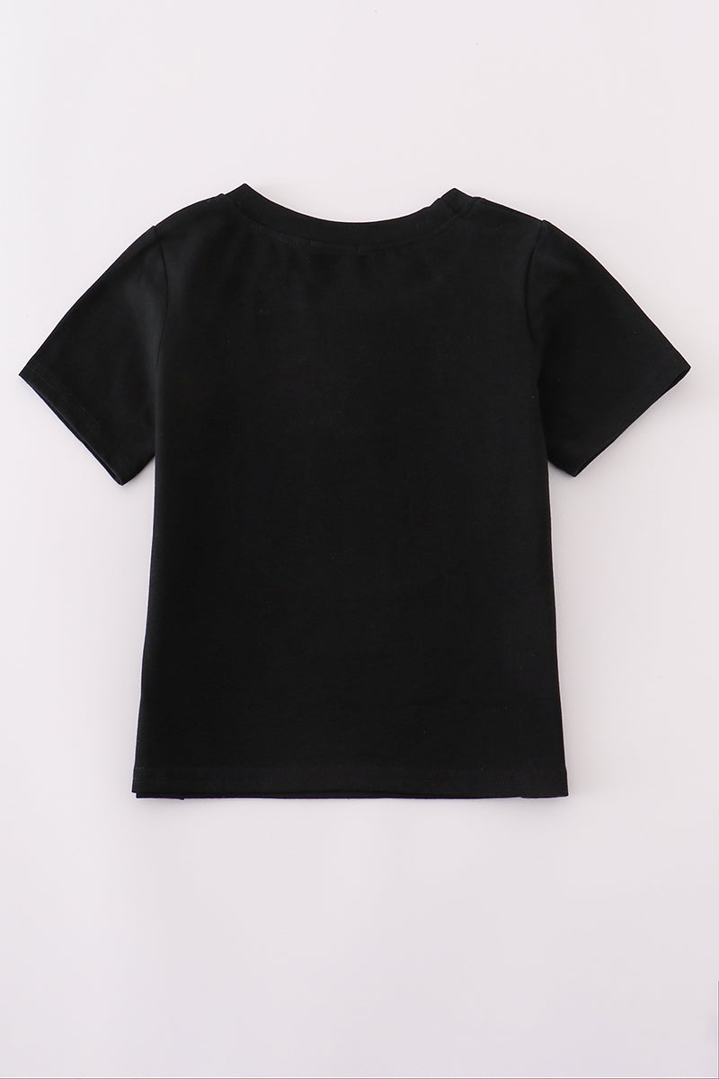 Black Camo Pumpkin Tee