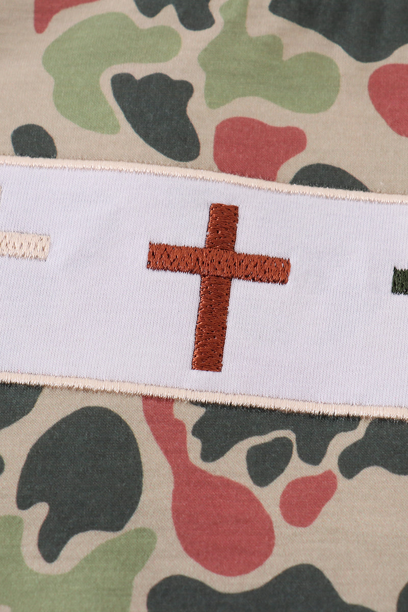 Camo Cross Tee