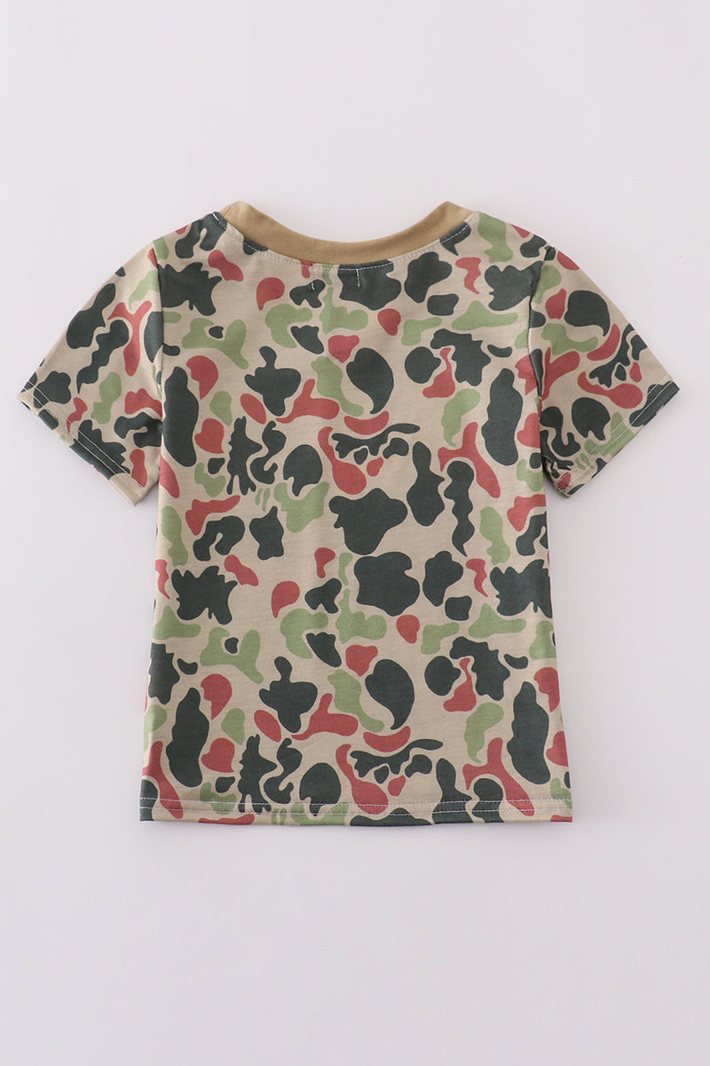 Camo Cross Tee