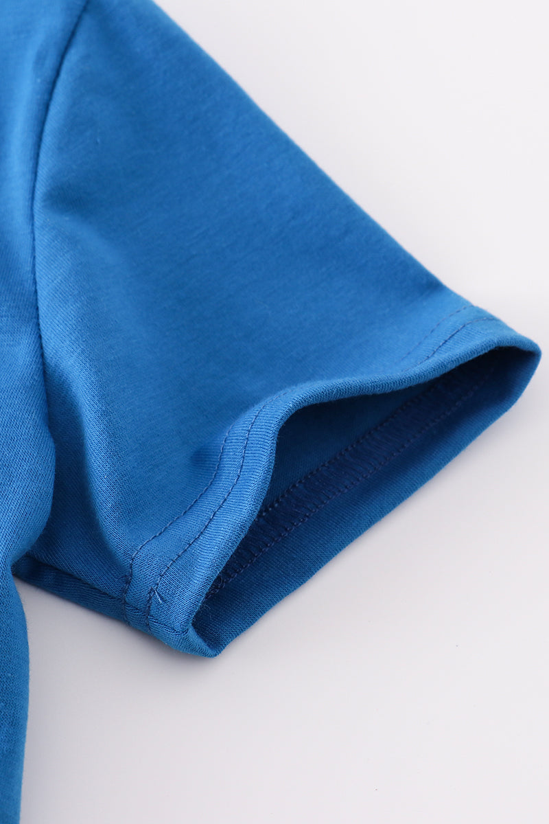 Blue Plane Tee