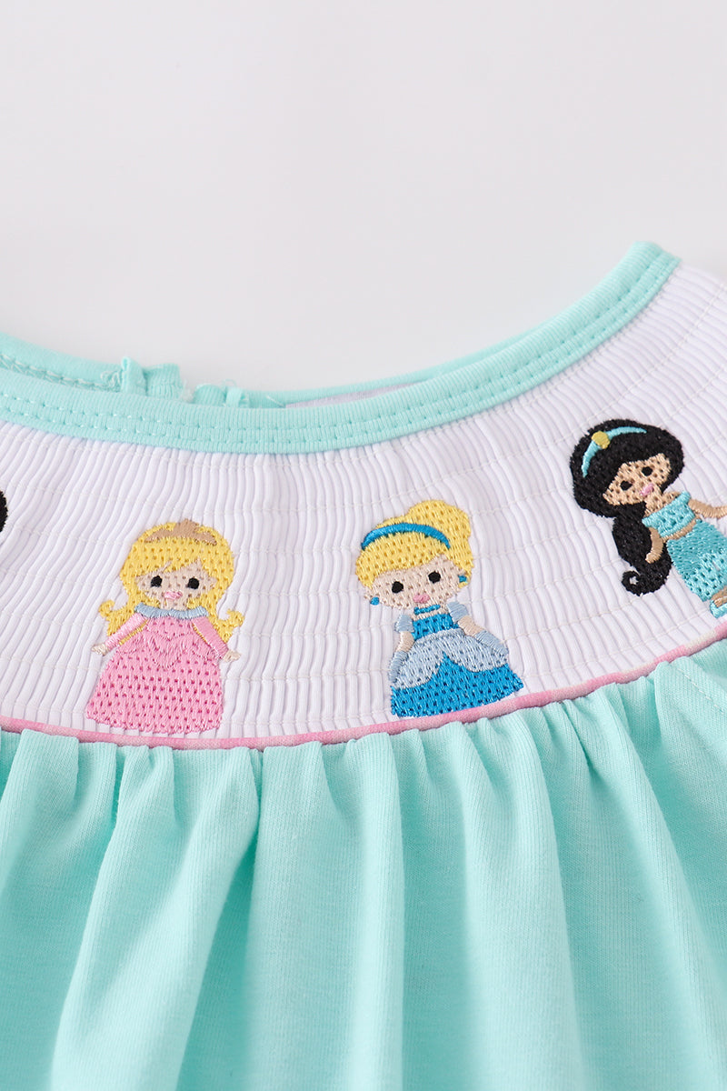 Smocked Princess Bloomer Set