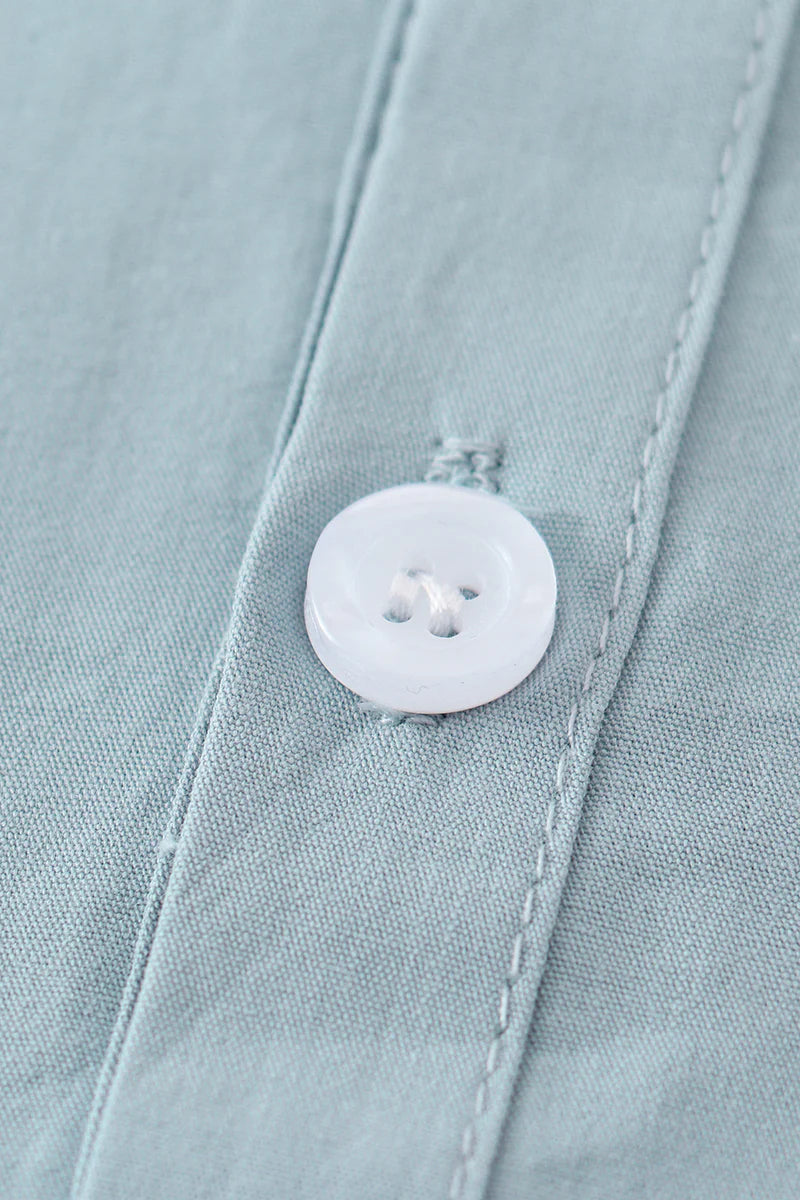 Dusty Blue Button Down