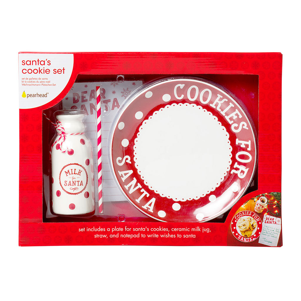 Santa's Milk & Cookies Set
