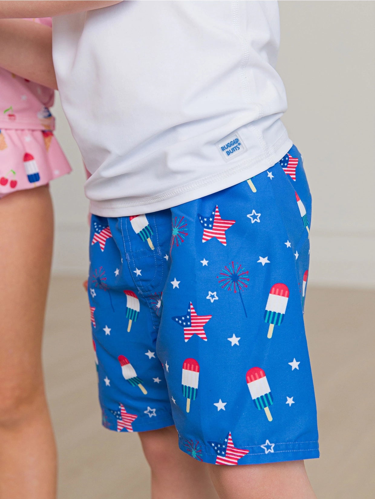 Freedom & Fireworks Swim Trunks