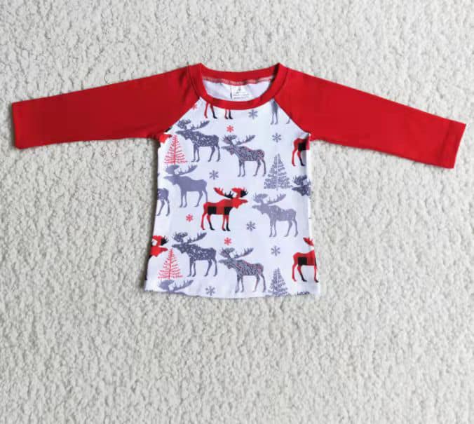 Elk Raglan Tee