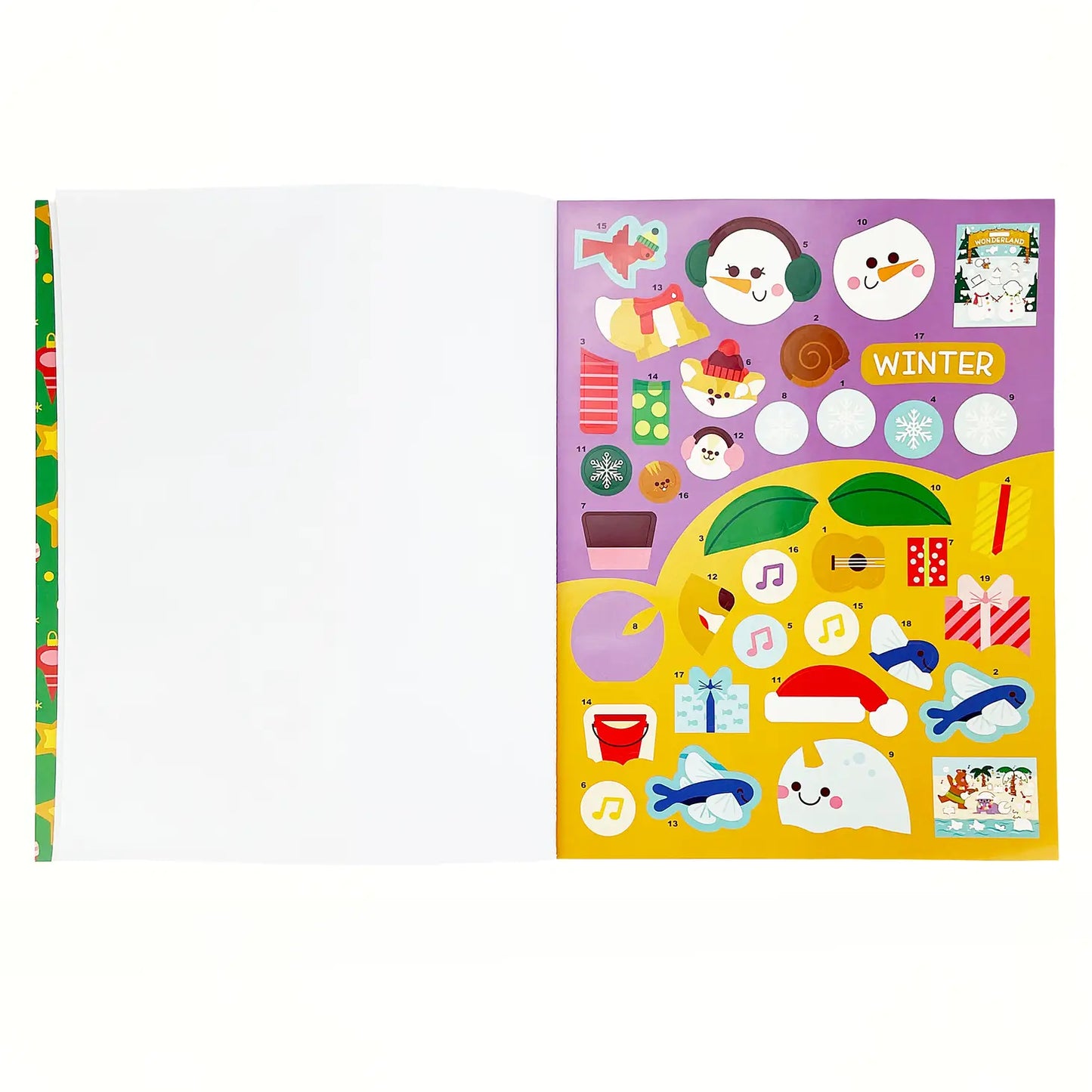 Sticker by Number Christmas