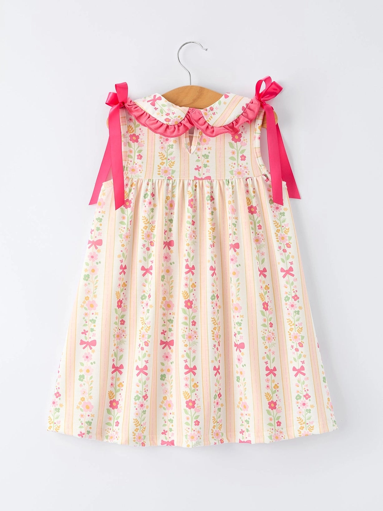 Pink Floral Spring Dress