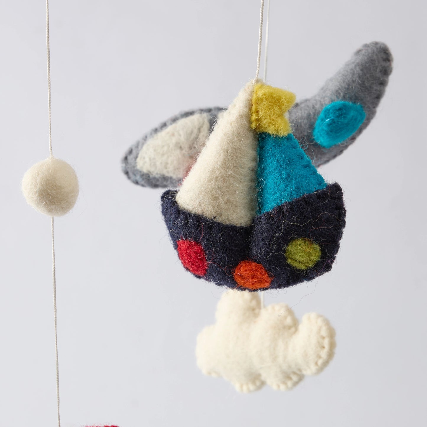 Things That Go Felt Baby Mobile