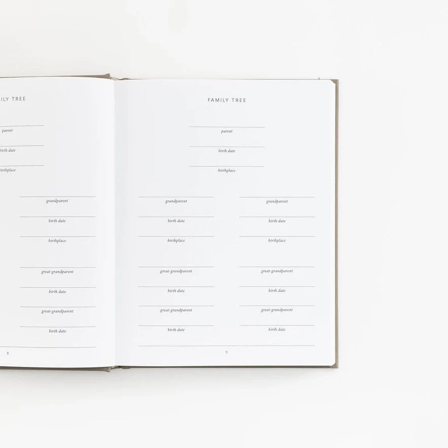 'Childhood, A History' Keepsake Book