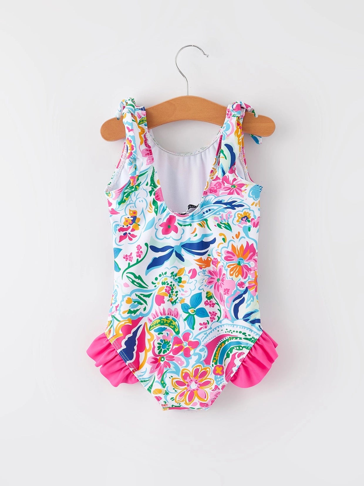 Rainbow Floral Swimsuit