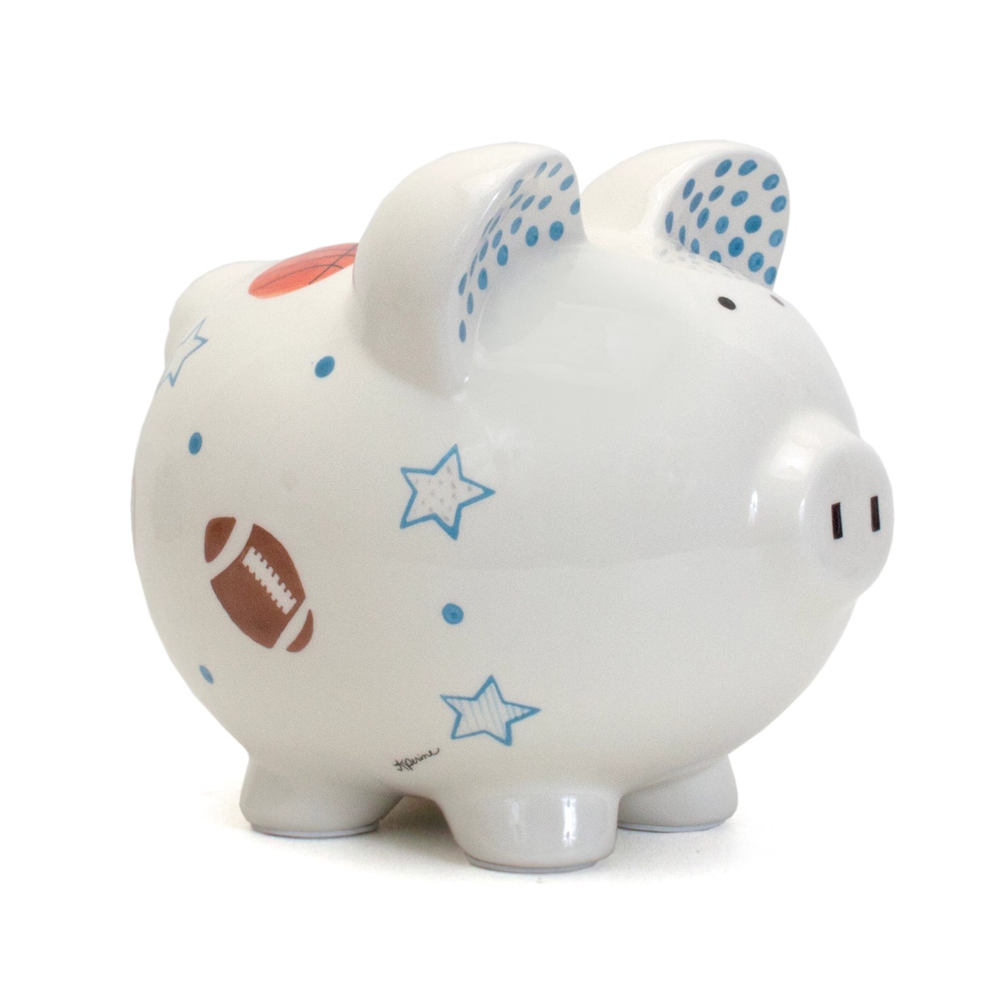 Sports Star Piggy Bank