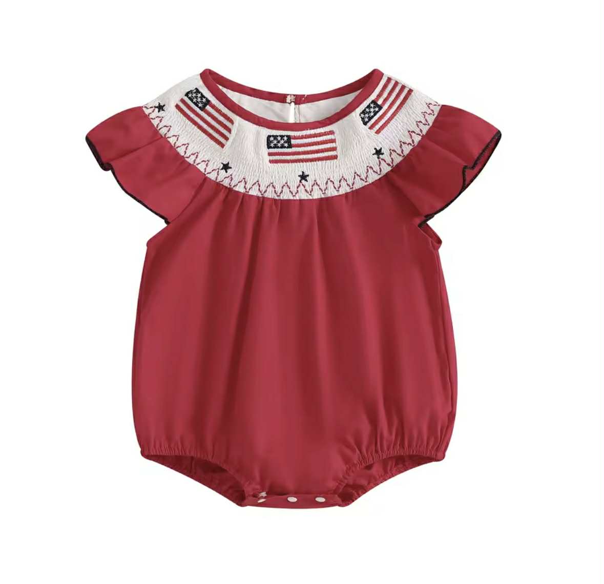Smocked USA Bubble