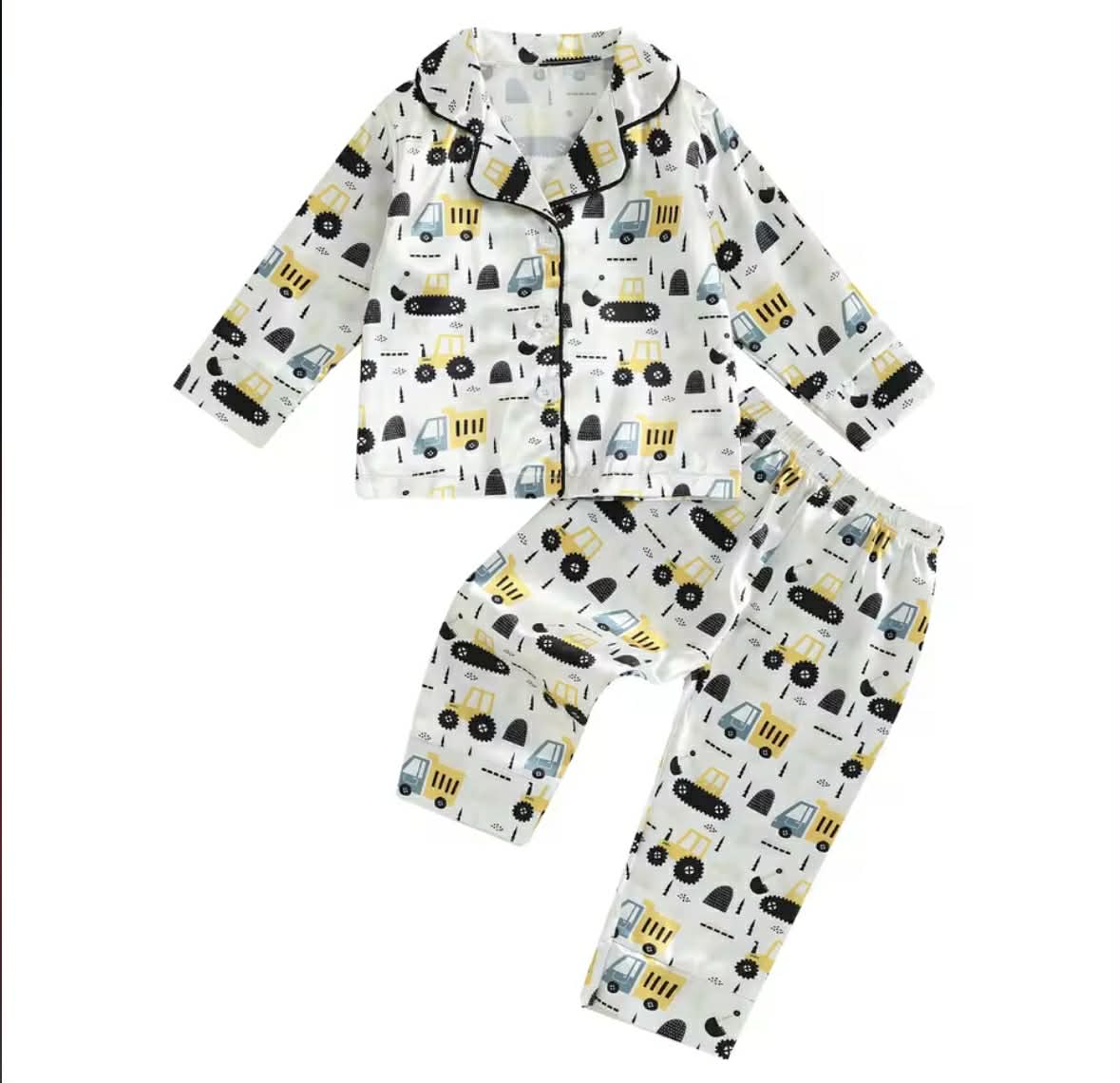 Construction Silk PJs