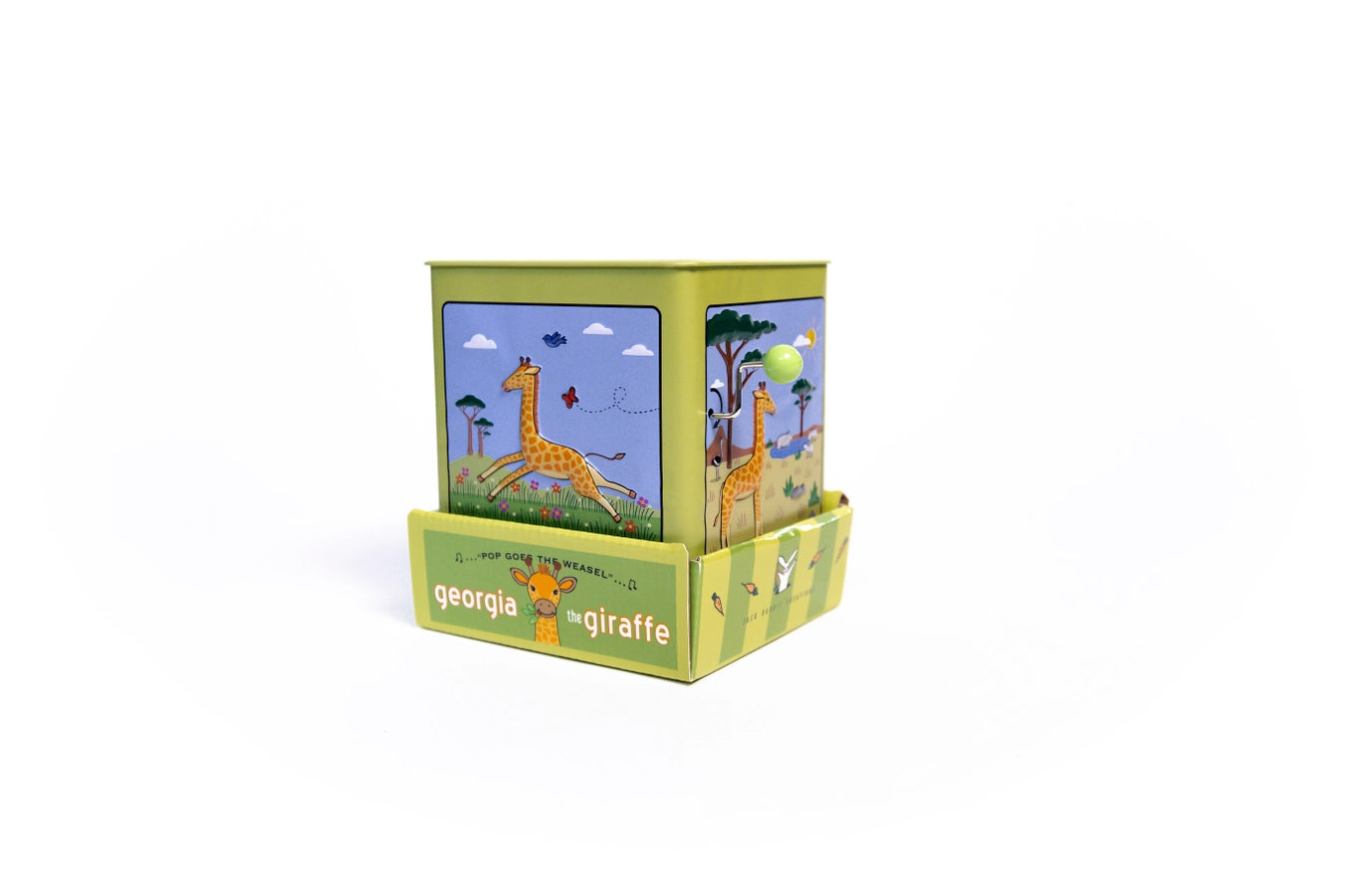 Giraffe Jack in the Box