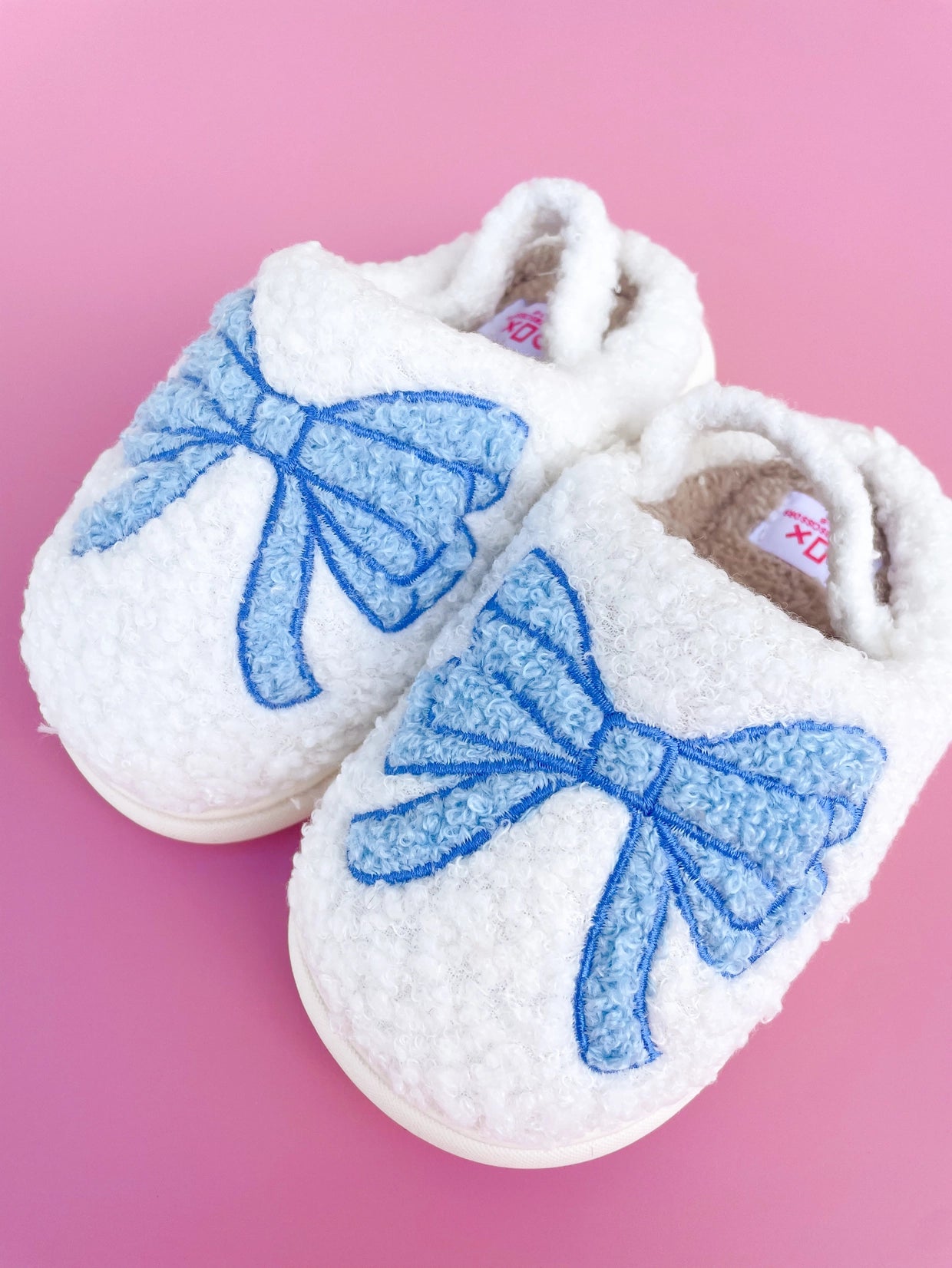Toddler Bow Slippers