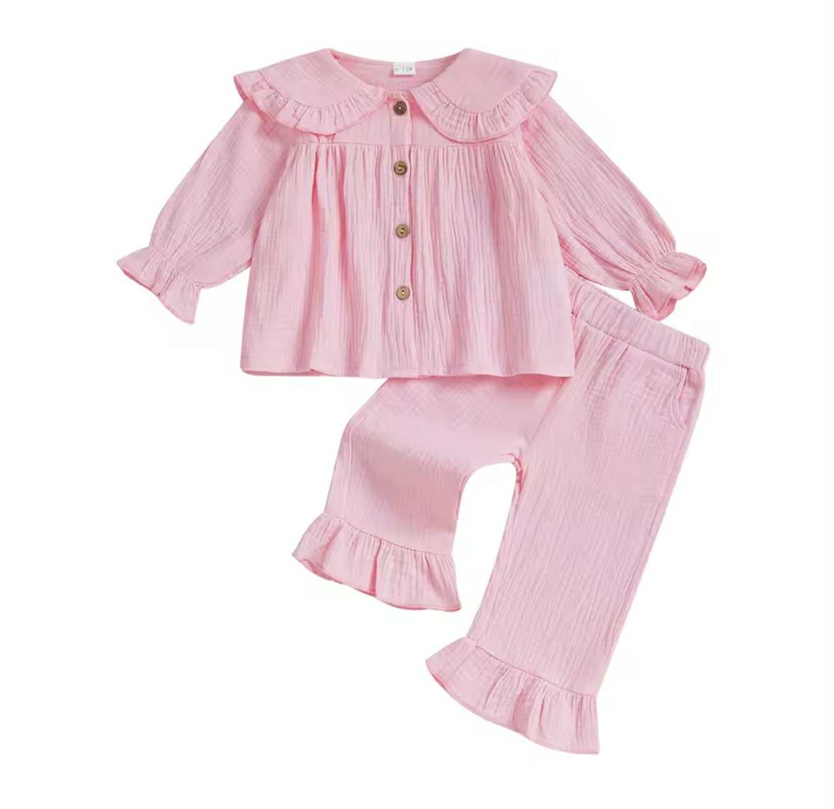 Linen Ruffle Set