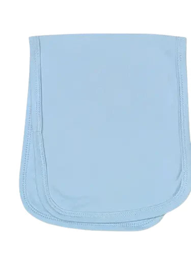 Solid Bib & Burp Cloth Set