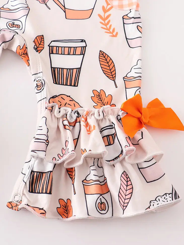 Pumpkin Spice Romper