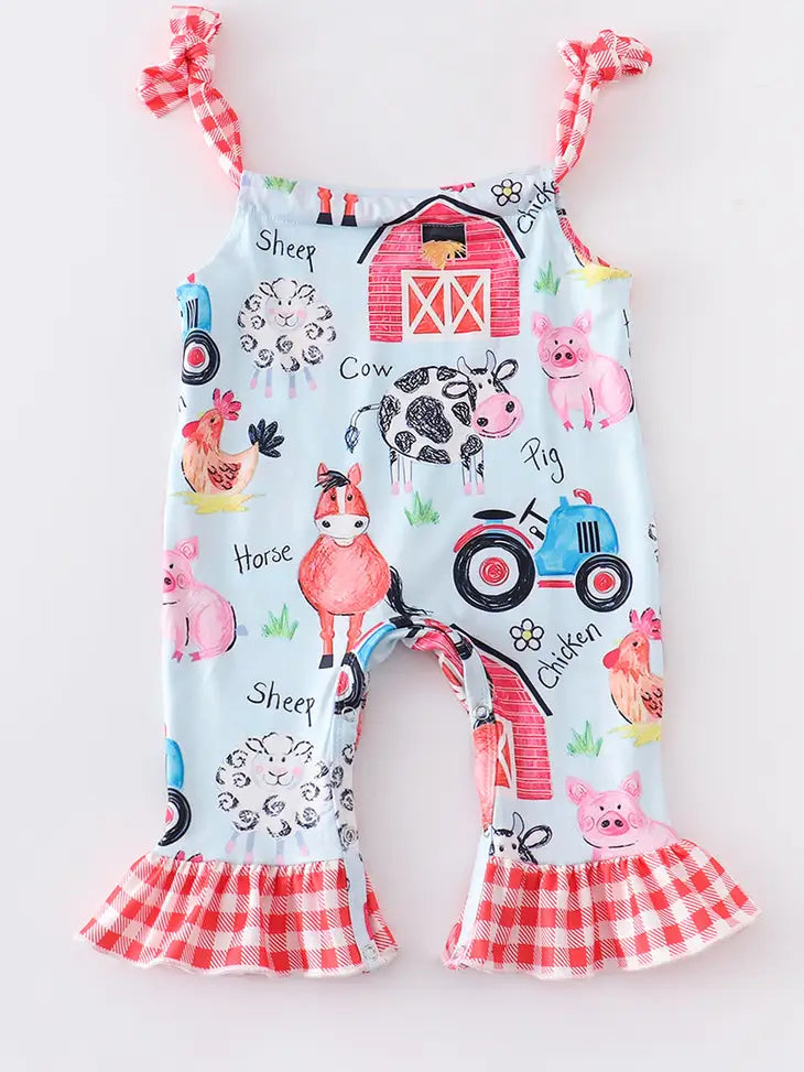 Farm Animals Romper