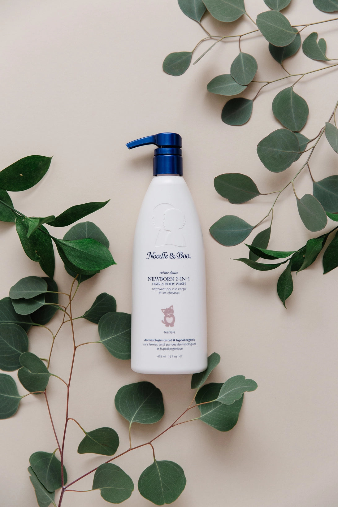 Newborn 2-in-1 Hair & Body Wash, Crème Douce