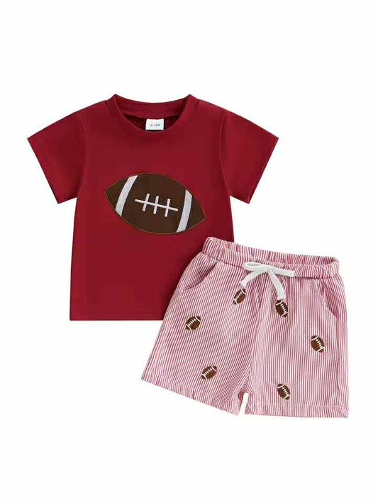 Maroon Football Set