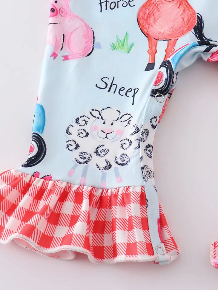 Farm Animals Romper