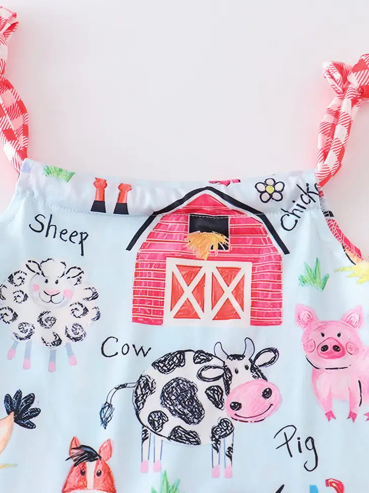 Farm Animals Romper