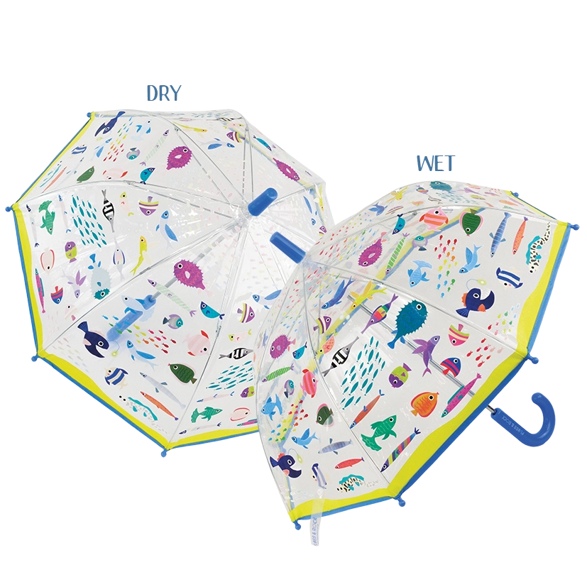 Color Changing Umbrella: Ocean