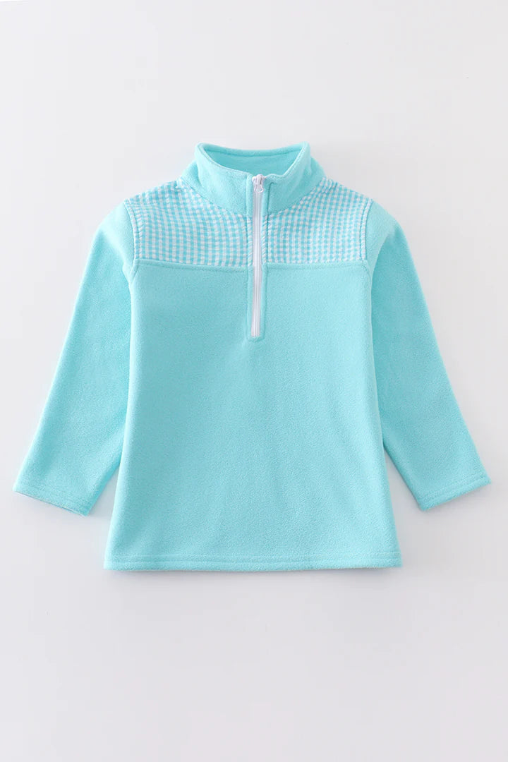 Aqua Fleece Pullover