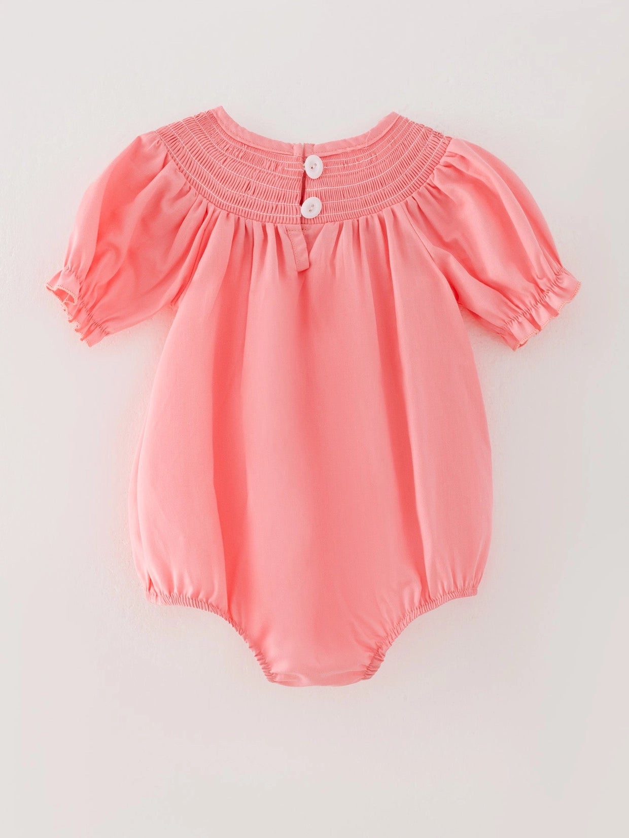 Pink Smocked Cross Bubble