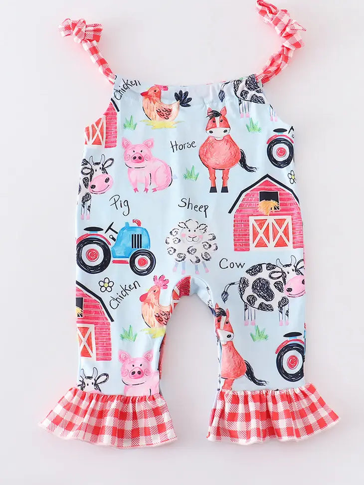 Farm Animals Romper