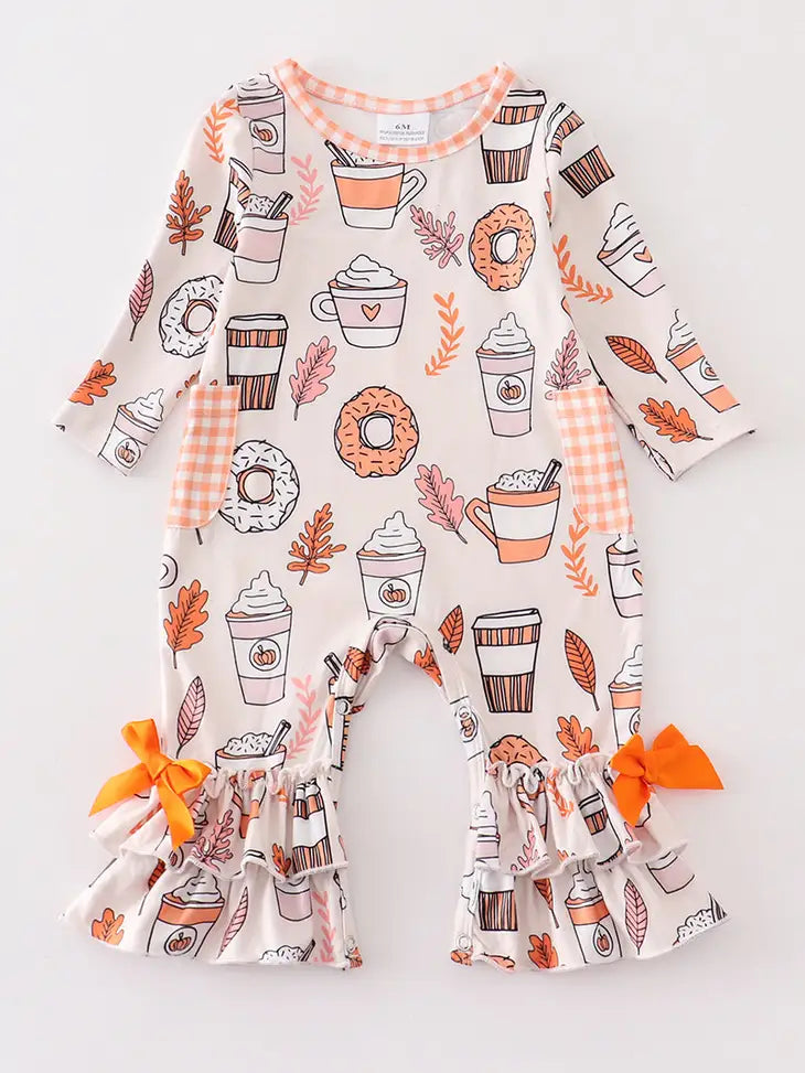 Pumpkin Spice Romper