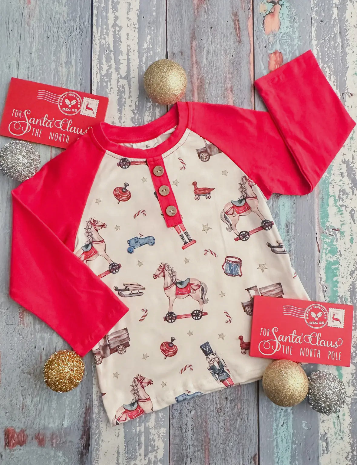 A Very Vintage Christmas Top